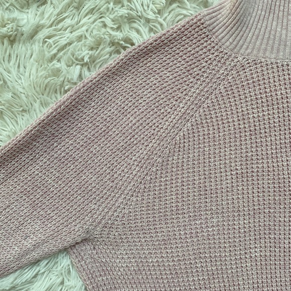 J. Crew Mercantile Turtleneck Sweater 💗 Pink - Picture 5 of 12